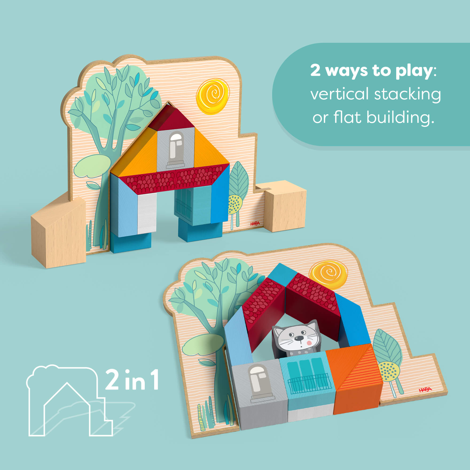 Cottage Puzzle Blocks Game